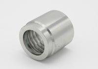 Silver / Golden Hydraulic Hose Fitting  , Hydraulic Pipe Fittings Galvanized Zinc Appearance