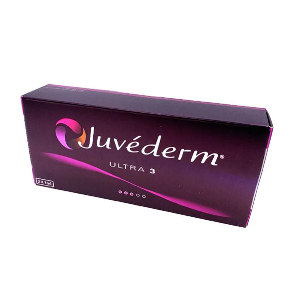 Enchimento cutâneo ácido hialurónico 2x1.0ml do realce do bordo de Juvederm Ultra3