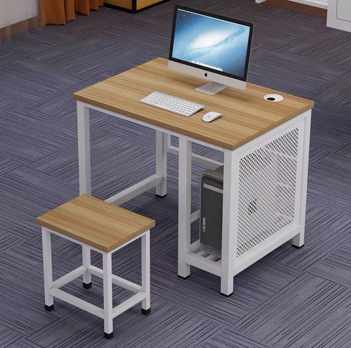 Aluminum-Plastic Classroom Lab Table Modern Science Lab Table Heavy Duty