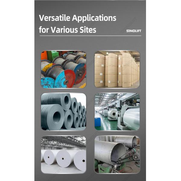 CDD500-R1200 Automatic Pressure-Adjusting Roll Clamp Stacker