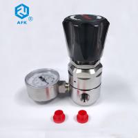 CO2 do argônio do calibre 300PSI do regulador de pressão do gás de R11 SUS316 único