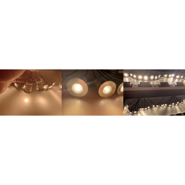 Светодиодные погребенные огни 1W IP67 водонепроницаемый низкое напряжение светодиодные наружные подземные ландшафтный свет