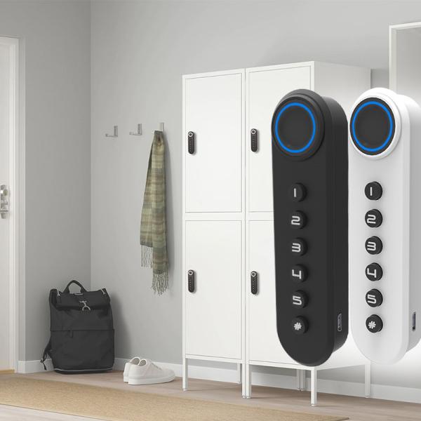 Biometric Keypad Combination Lock for Office Drawer Easy Installation and High Security