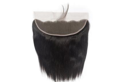 Orelha 13x4 reta do cabelo brasileiro ao fechamento frontal do laço do cabelo da orelha com cabelo dianteiro do bebê