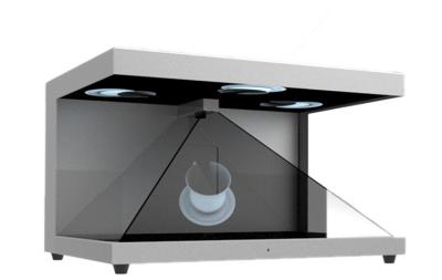 Full HD 3D Holographic Display Box Wide Viewing Angle For Holographic Advertising