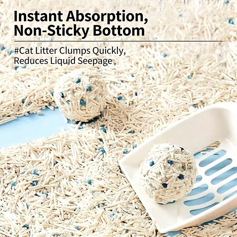 Factory Direct Natural Flushable Tofu Bentonite Cat Litter with Strong Clumping and Low Dust Performance