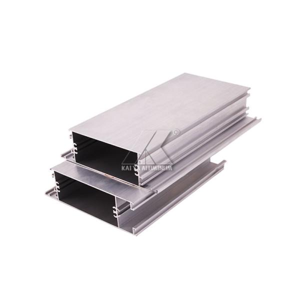 Mill finished Window Aluminum Door Profile Extrusion 1.0mm