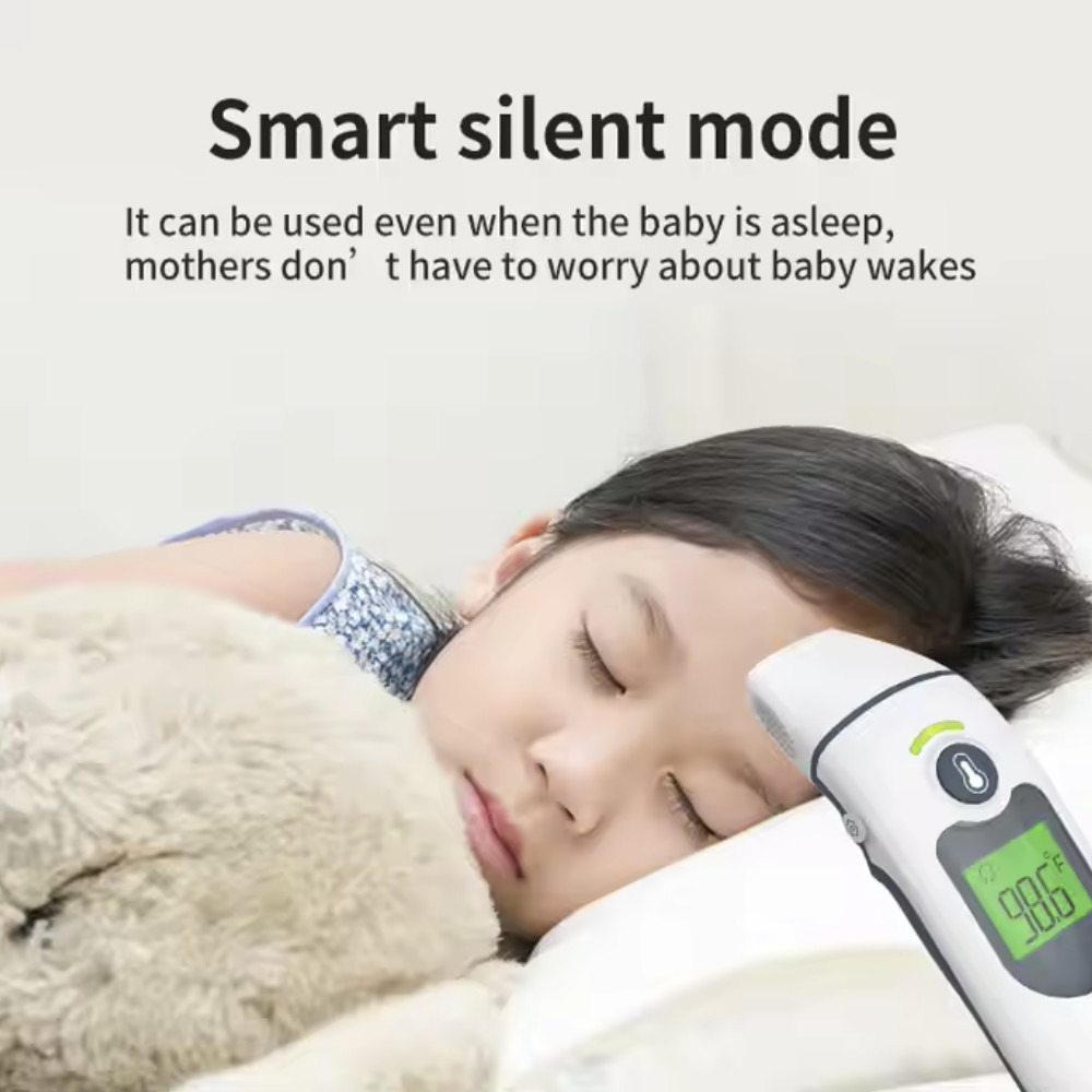 IR Body Infrared Thermometer 3VDC Battery Powered With Memory Function