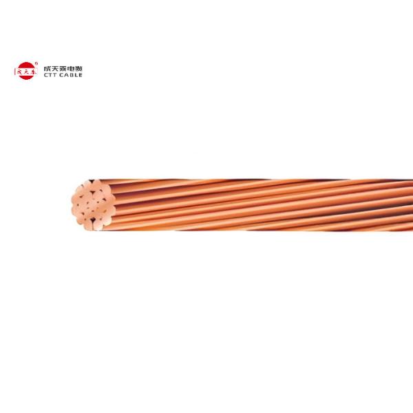 Cable électrique à conducteur de cuivre isolé Fil de cuivre enfilé Cable de cuivre