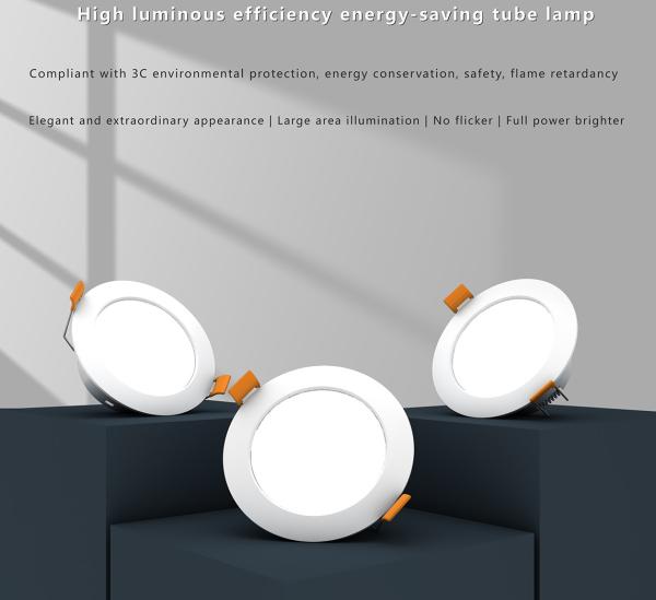4.5W 9W LED Down Light White Body For Residence Commercial