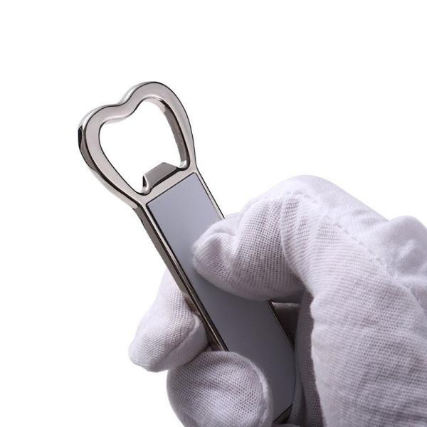 Ouvre-bouteilles magnétiques à sublimation métallique multifonctionnelle pour réfrigérateur