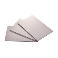 Los paneles de pared de plata blancos del polietileno ACM, revestimiento incombustible de la pared interior del ACP