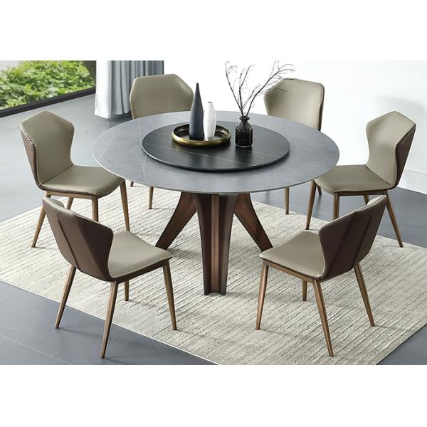 Rock Slab Light Luxury Home Furniture Dining Table