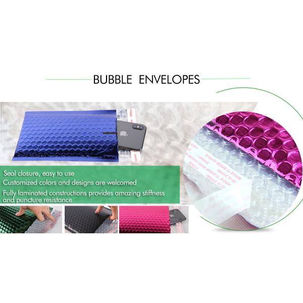 Отправители пузыря металлического фильма фольги грузя 8,5 x 11 для грузя деталей верхнего значения