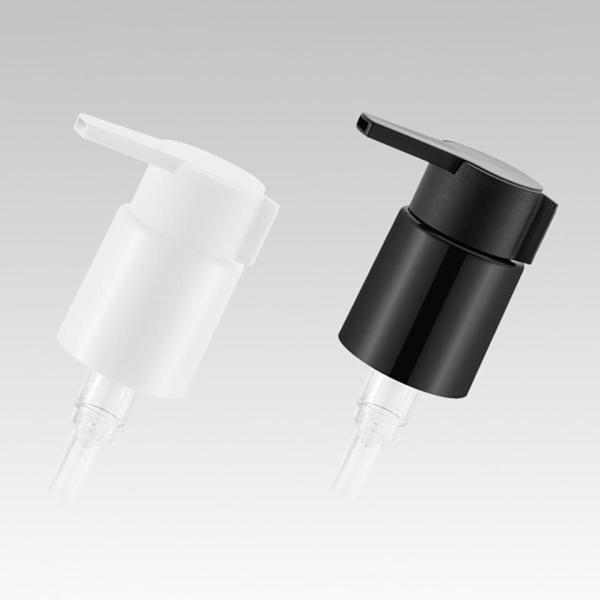 Gold Aluminum Plastic Lotion Pump Treatment Cream Pump foundation pump