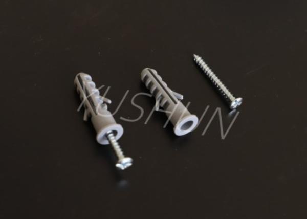 8x40MM PP PE PA Plasterboard Plastic Wall Plug Screw Full Expansion