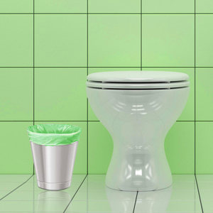 Biodegradable Compostable Pla Films, Compostable Biodegradable Corn Starch Based, Yard Liners Bathroom, Office, Bedroom,