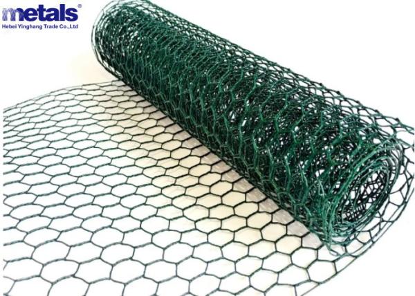 Tela hexagonal revestida de PVC