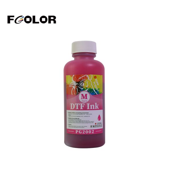 FCOLOR 100ML 500ML Pyrography Pigment DTF Ink for Epson A4 A3 A3+ PET Film Printing Machine Heat Transfer Ink