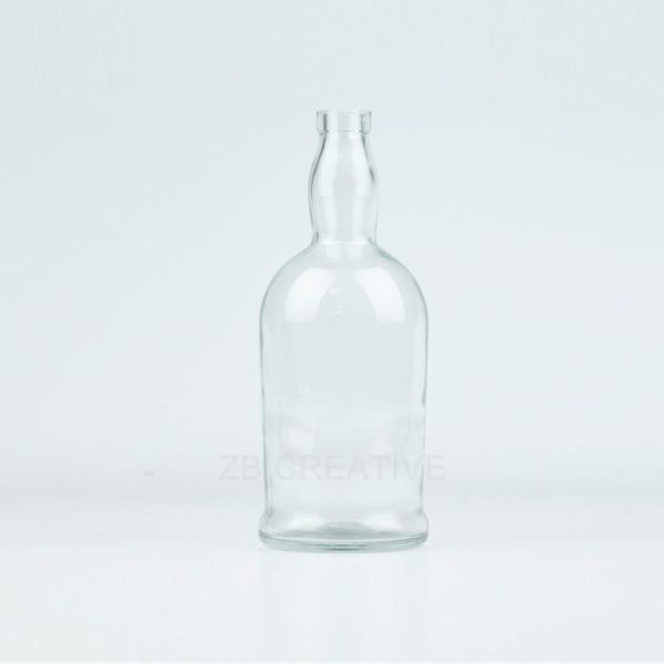 750ml Flint Liquor Tequila Glass Bottle Cork Top For 520g CY-864