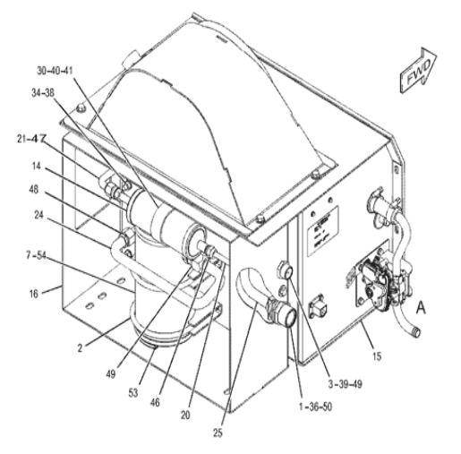 2573226 257-3226 Sécheuse AS - réfrigérant pour pièces de rechange de camions 793F 793F AC 793F CMD 793F