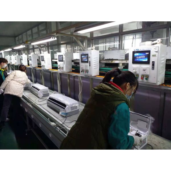 Manufacturing Plant Air Conditioner Assembly Conveyor Line with Equipment