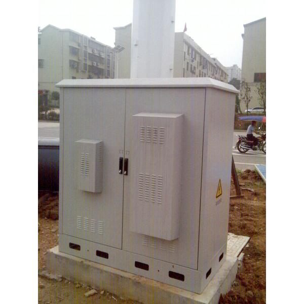 Energ - Saving Outdoor Cabinet Air Conditioner 300W DC With R134a Refrigerant MODBUS