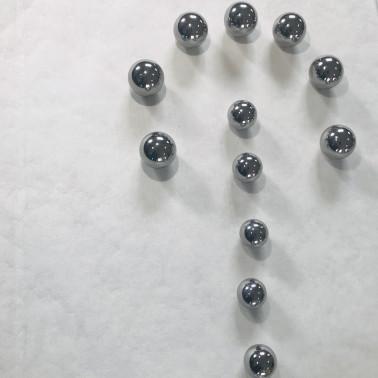 8mm Stainless Steel Balls HRc20-39 Forged Grinding Ball For Bearing