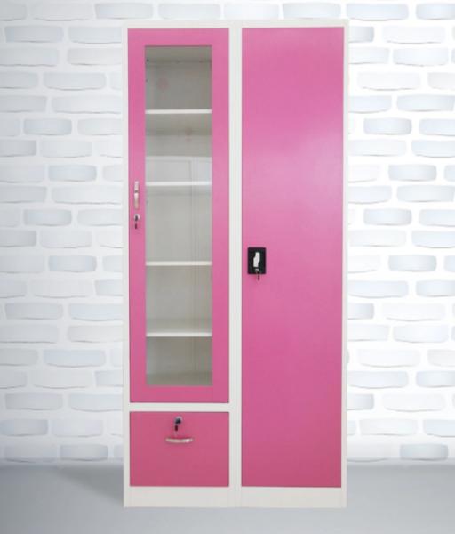 195cm Height ISO14001 Metal Clothing Cabinet