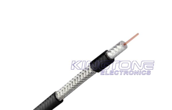 RF Signal Transmission UL CMR RG59 Coaxial Cable 75 Ohm AL Braiding Cable