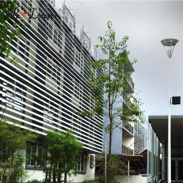 Aerofoil sun louvers,sun shade aluminium louvers,aluminum louver screen