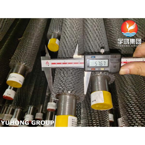 ASME SA213 T11 Serrated Fin Tube For Economizers and Air Heater