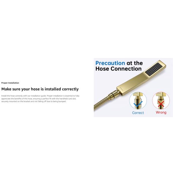 8 Inch Handheld Polished Brass Showerheads Brass Shower Handset