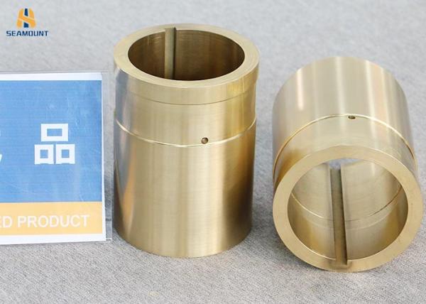 Centrifugal Casting Slide Bush Bearing Mining Machinery Spare Parts With Oil Groove