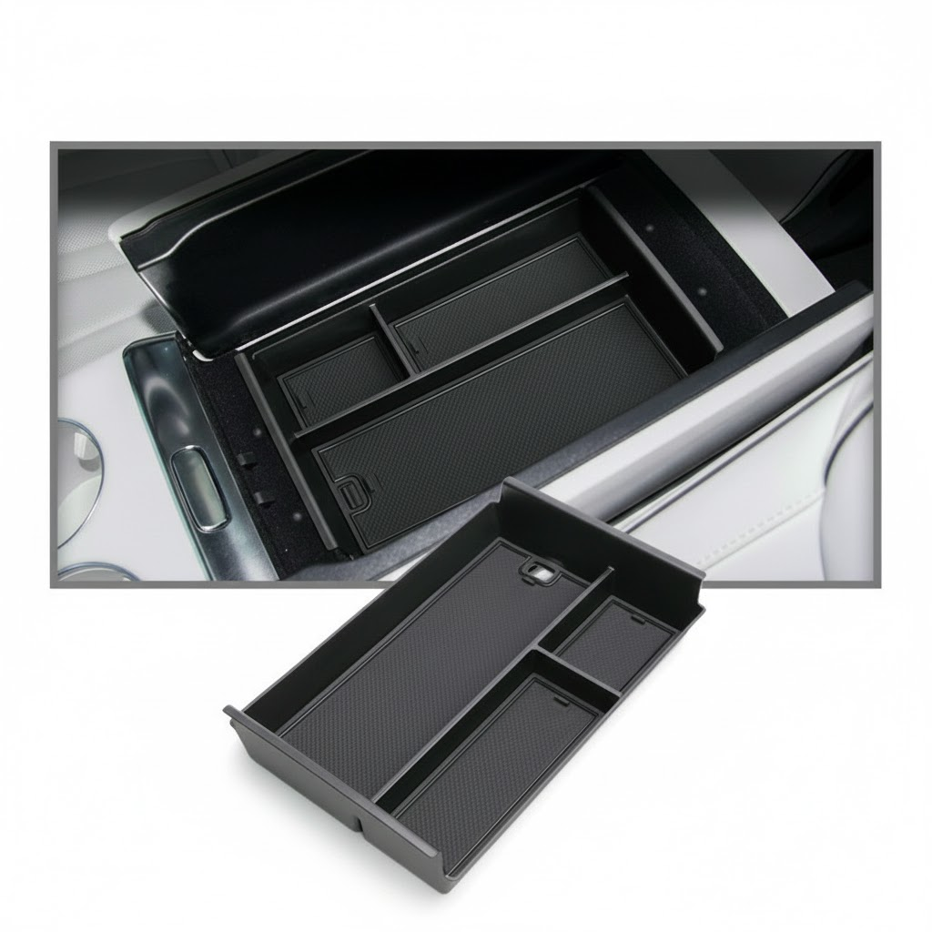 ForSuitable for 24-26 Xiaopeng X9 Armrest Box, Storage Box, Central Control Car Storage Box