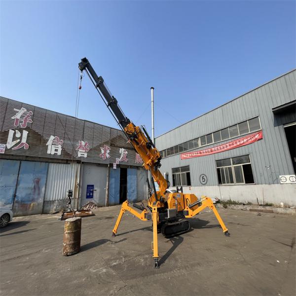 Telescopic Boom 3 Ton Spider Crane Durable Versatile Lifting