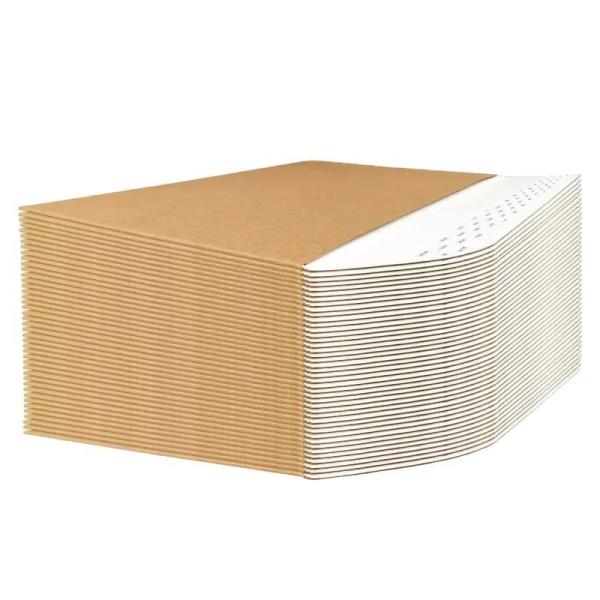 Self Seal Kraft Rigid Mailers Not Bend Cardboard Envelope Packaging Thickened