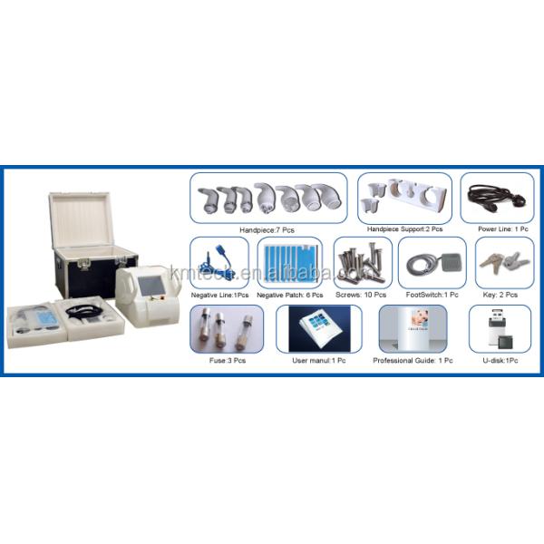 Коммерческая кавитационная радиочастотная вакуумная машина для похудения 7 в 1 для косметического центра