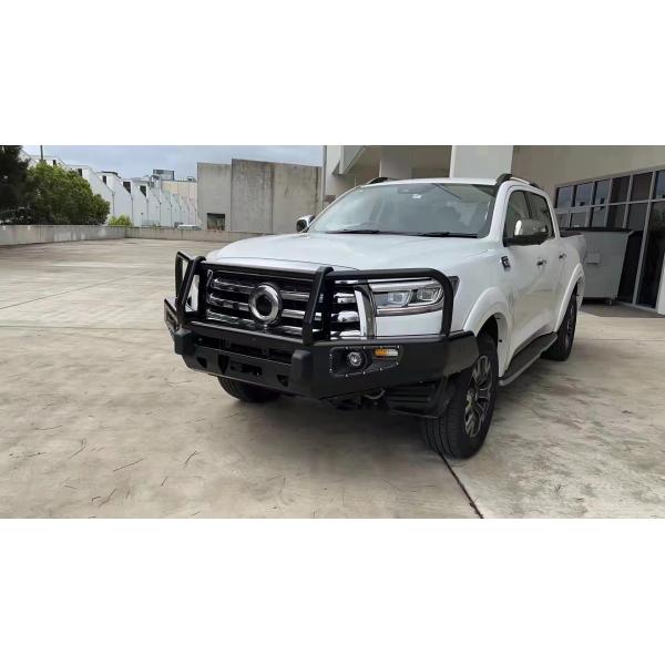 Q235 Front GREAT WALL Bull Bar Black Gwm Cannon Nudge Bar