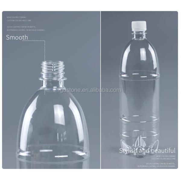 1250ml 22mm Empty Pepsi PET Plastic Screw Top Bottles For Beverage Milk