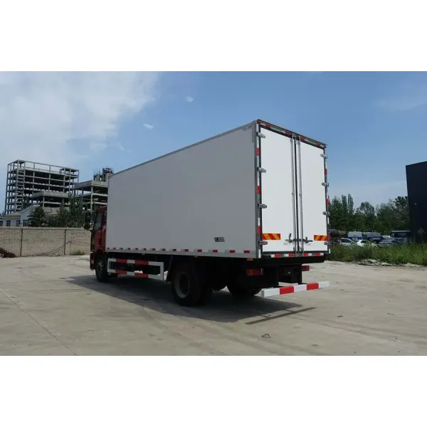 Hot Sale FAW 10t-15t 7.5meters Freezer Transport Refrigerated Refrigerator Van Truck
