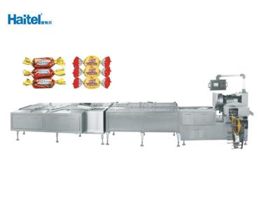 Máquina de envolvimento doce da escala grande, alimentação do auto da máquina de envolvimento da torção do chocolate