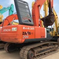 Desconto no preço de exportação da escavadeira Hitachi ZX200LC-3 em segunda mão