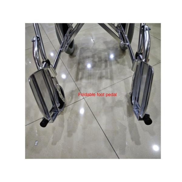Convenient and Portable Folding Medical Wheelchair for The Disabled Load Capacity 120kg
