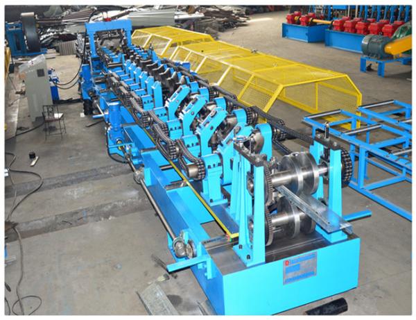 Easy Change CZ Steel  Purlin Profile Making Cold Roll Forming Machine