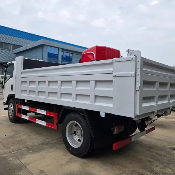 Isuzu 8-Ton 4X4 Dump Truck, Diesel-Powered Engineering Dump Truck, Mass Supply From Chinese Dump Truck Factory