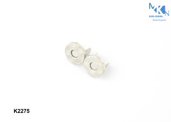 12mm Diameter Hidden Magnetic Purse Closures , Magnetic Snap Closures For Purses