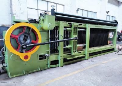 O PVC automático da máquina do controle 80*100mm Gabion do PLC revestiu caixas de Gabion