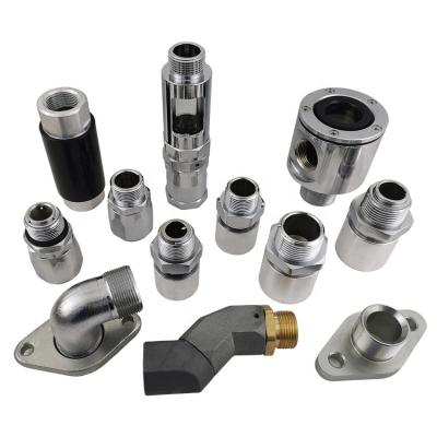 Conectores de mangueira de acoplamento rápido juntas giratórias para tubos de dispensador de combustível de micro estações de gasolina com tanque