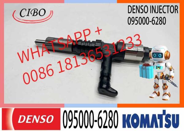 095000-6280 6219-11-3100 Injetor de combustível encaixa no motor Komatsu SAA12V140